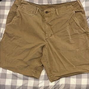 American Eagle Outfitters Men's Brown Flat Front Shorts